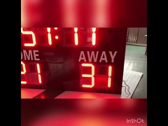 Marcador del fútbol del alto brillo LED para el CE exterior/RoHS aprobado